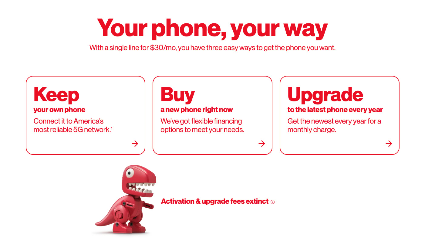 verizon simplicity website screenshot Verizon's website promoting the new Simplicity plan.