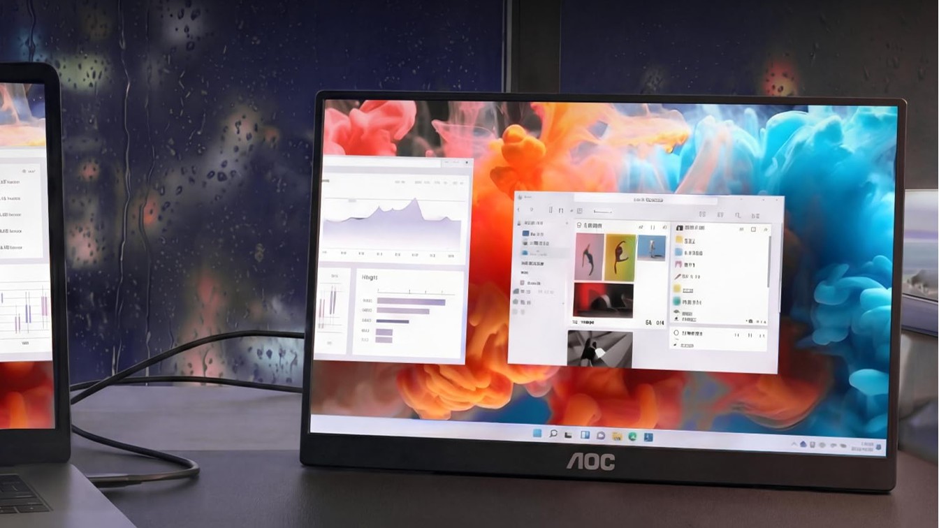 AOC V50 Portable Monitor Press Image