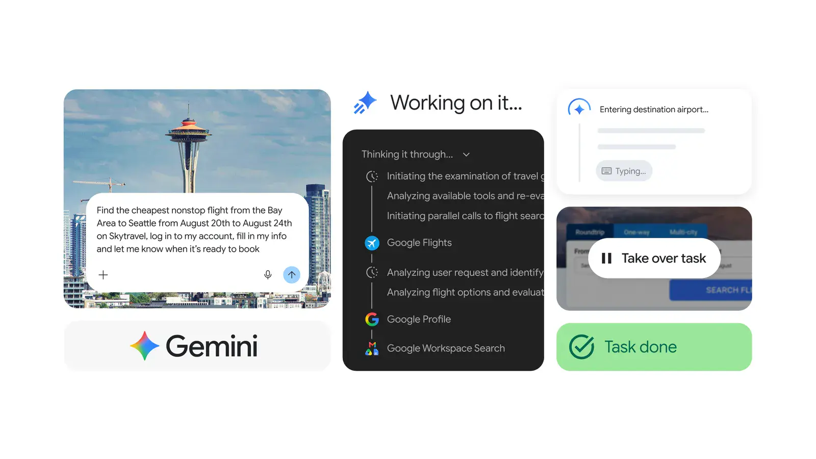 Gemini Spark chrome integration