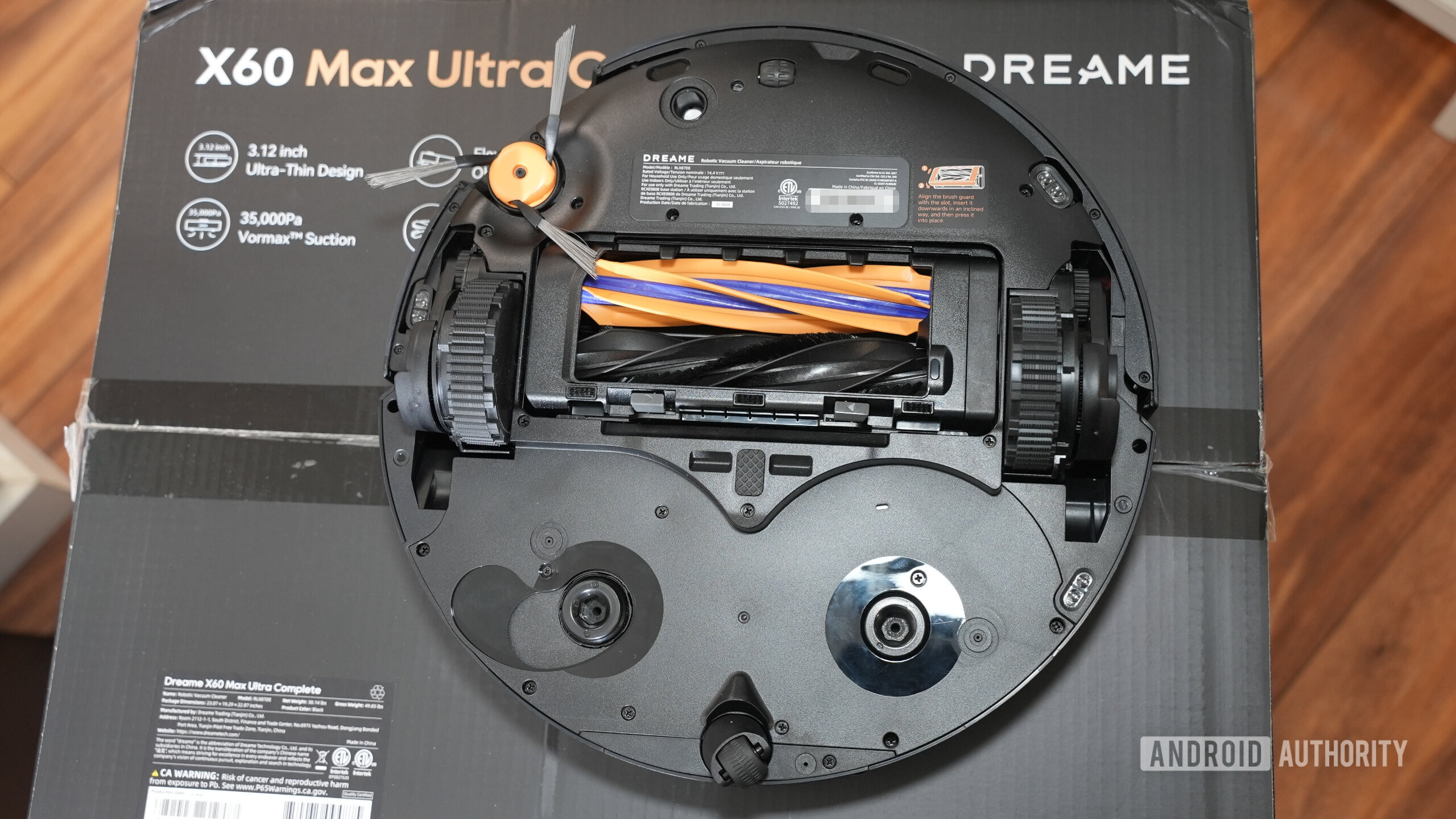 Dreame X60 Max Ultra bottom Dreame X60 Max Ultra bottom