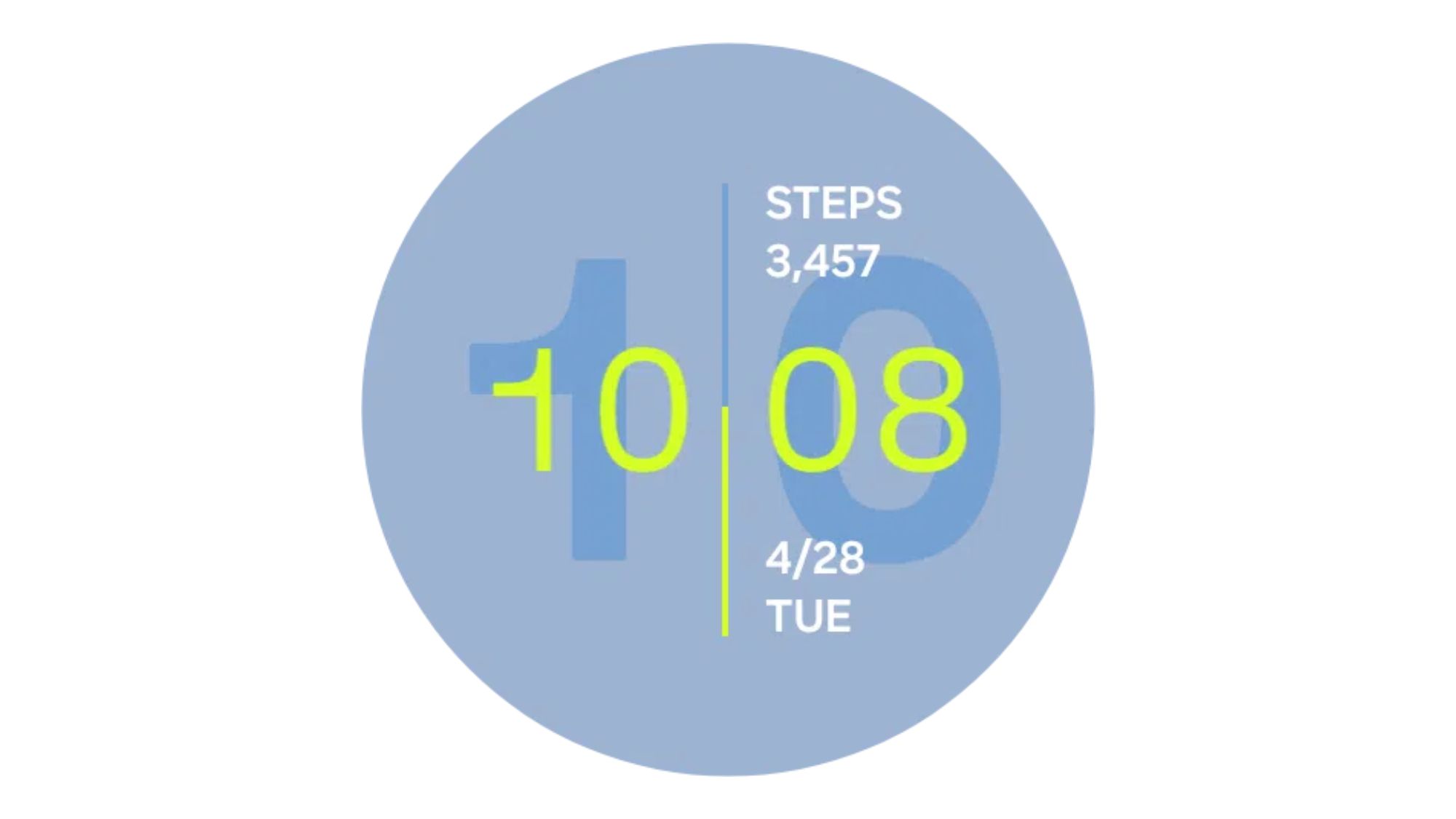 Dual Digit watch face