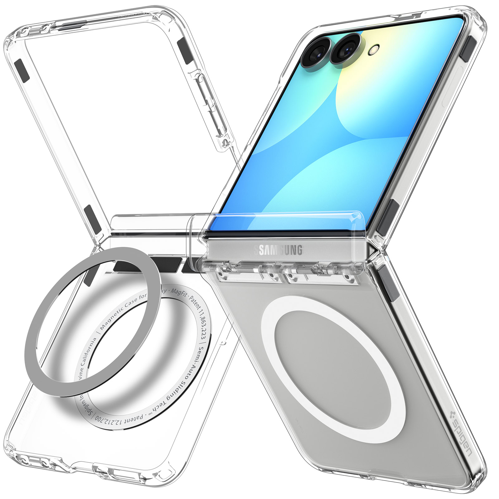 Galaxy Z Flip 8 Spigen Ultra Hybrid Pro MagFit Case