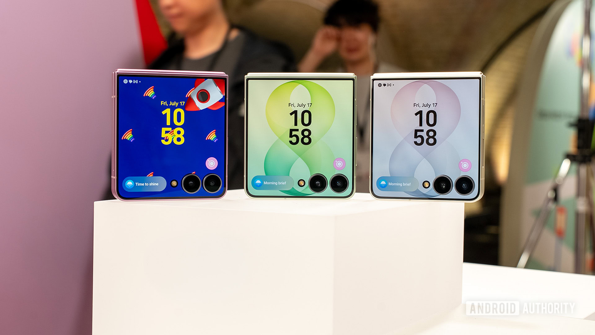 Galaxy Z Flip 8 cover display 3 models