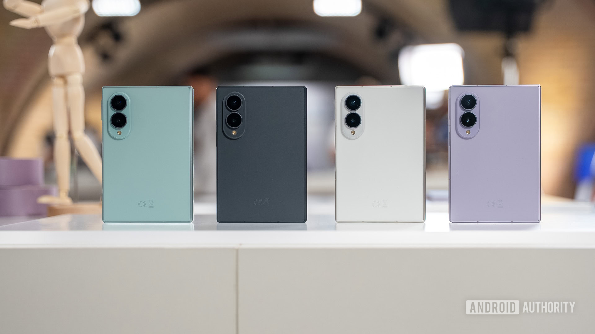 Galaxy Z Fold 8. all 4 colors