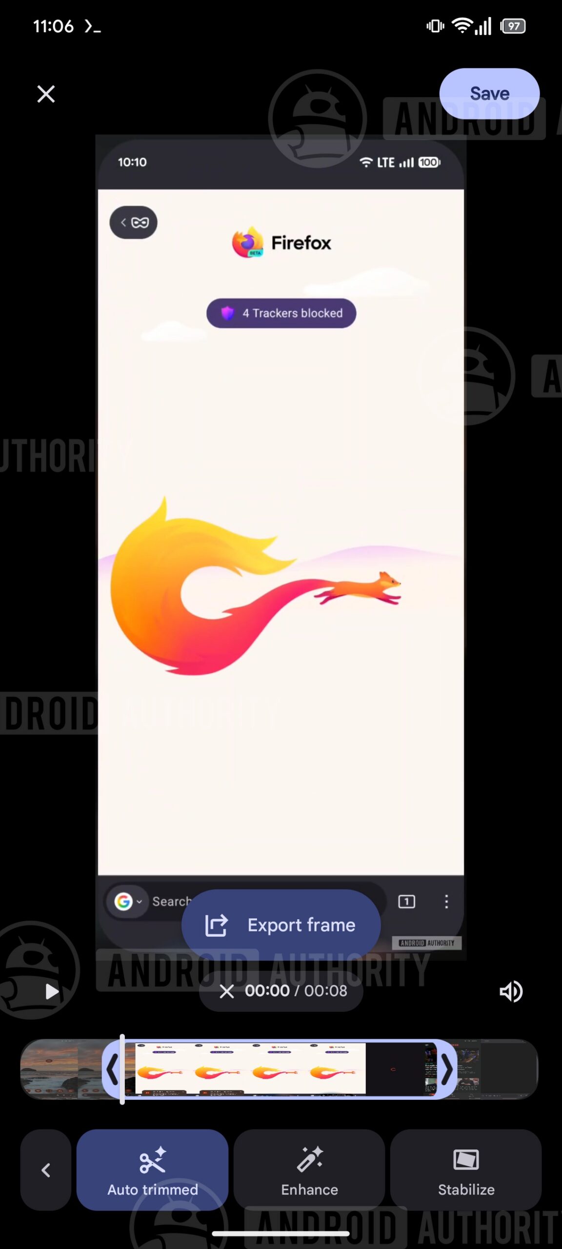 Google Photos Upcoming Auto trim feature watermarked Google Photos Upcoming Auto trim feature watermarked