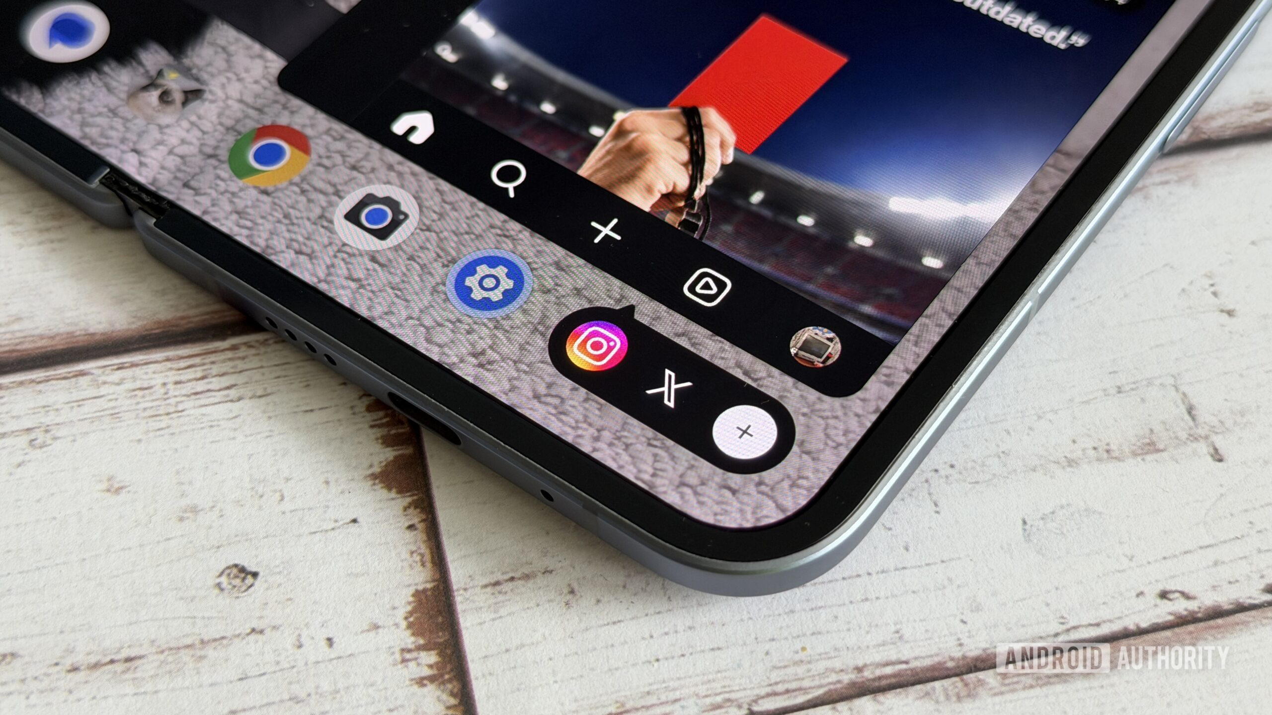 Google Pixel 10 Pro Fold bubble bar Google Pixel 10 Pro Fold bubble bar