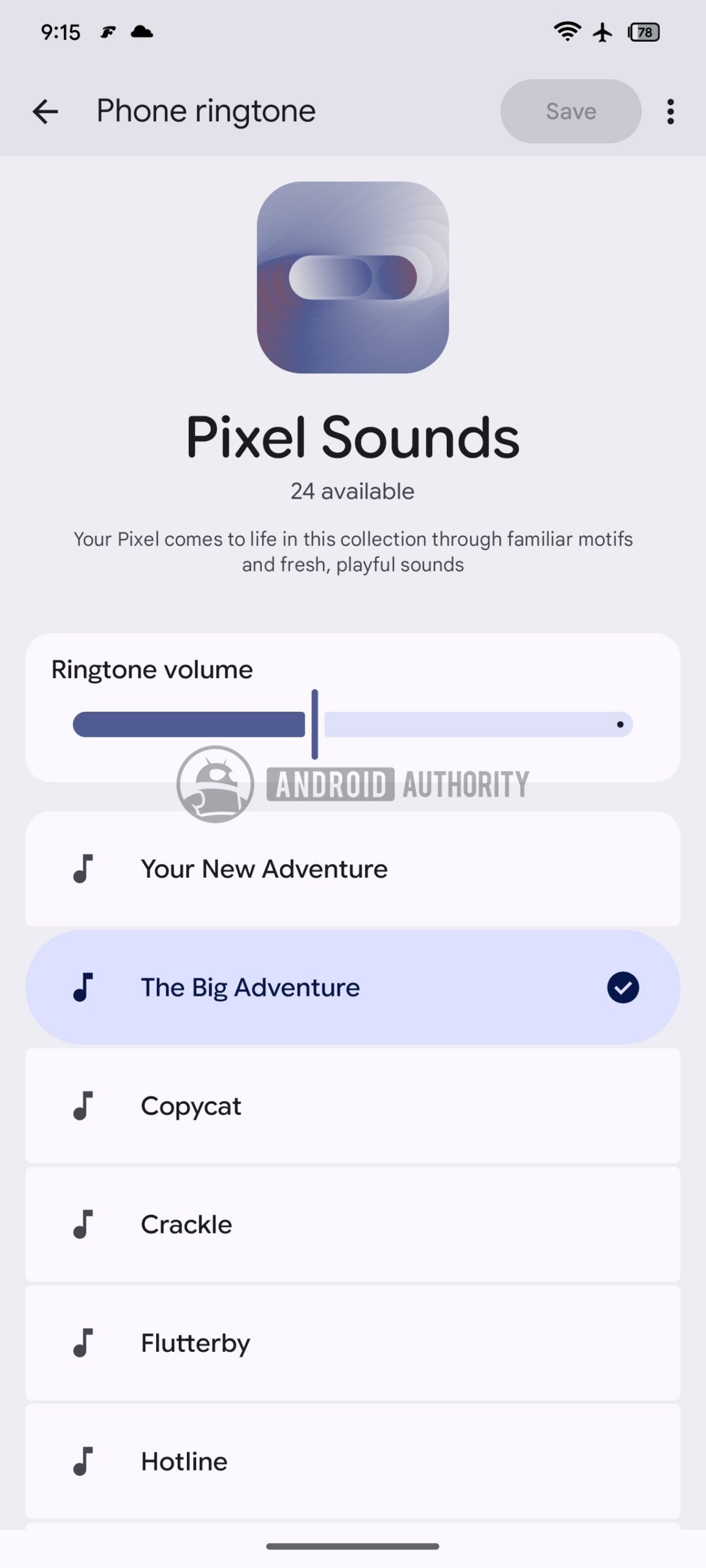 Google Pixel Sounds App Volume Sliders 3 watermarked