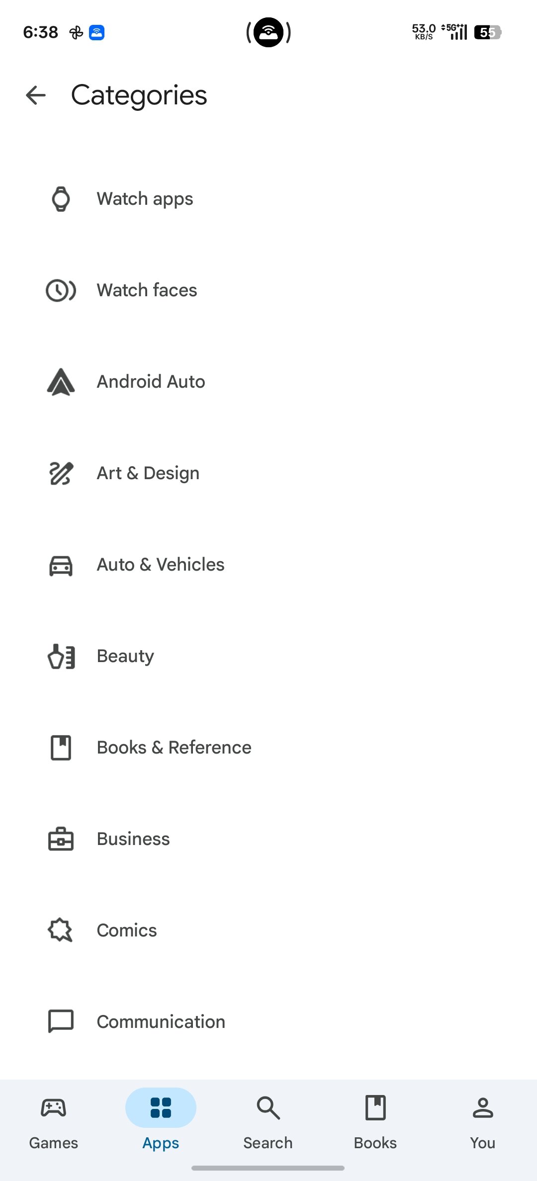 Google Play Store new UI