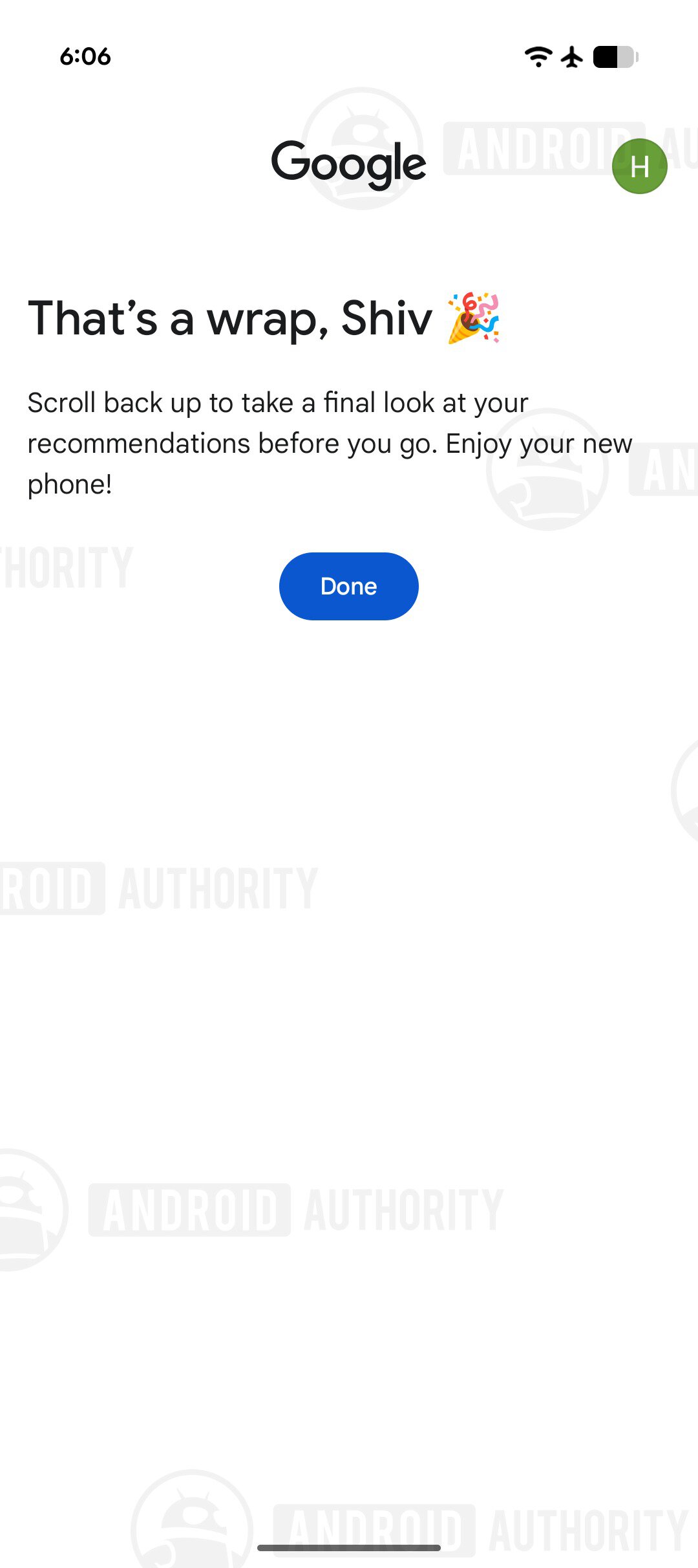 Google Upcoming AI powered setup assistant 10