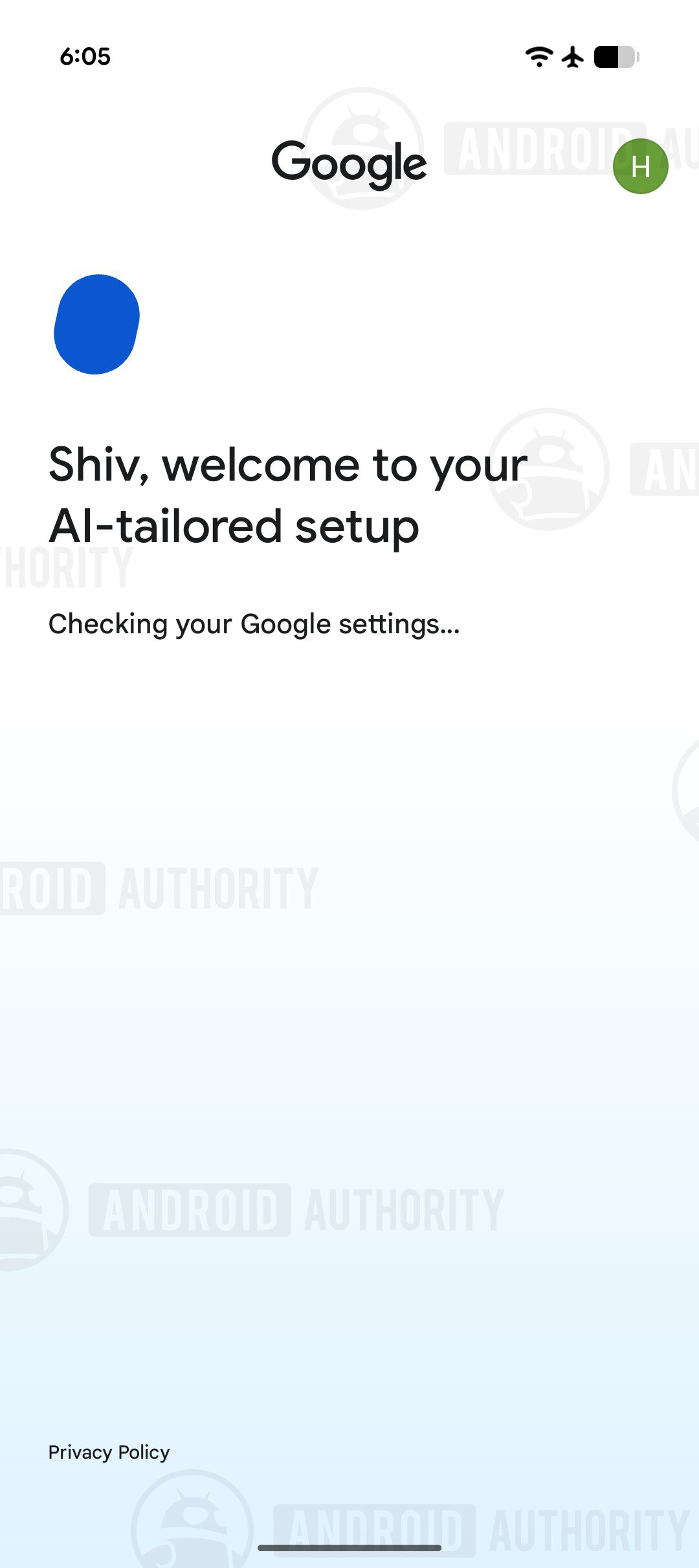Google Upcoming AI powered setup assistant 2