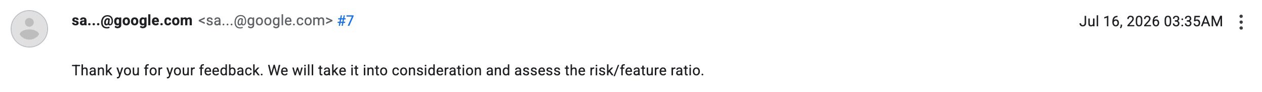 Google employee proposing changes to on device ADB