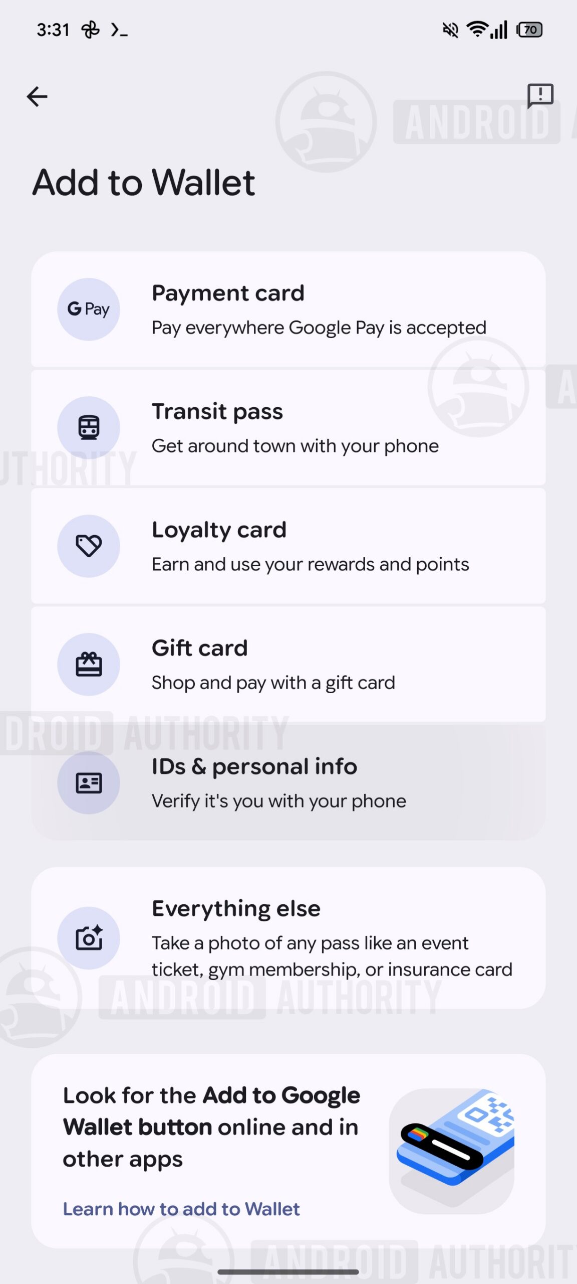 Google wallet age verify watermarked