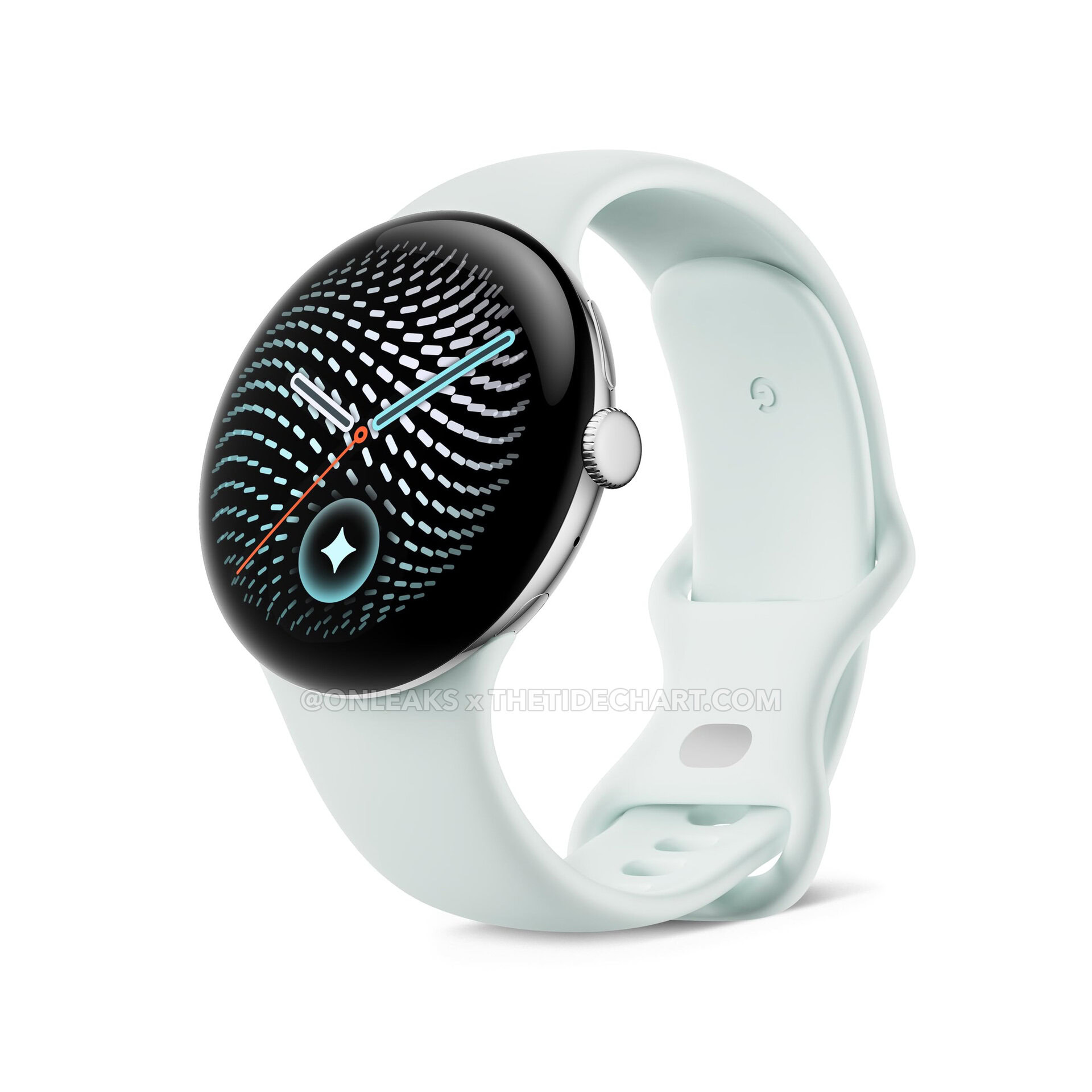 Googlepixel watch 5 silver 45mm