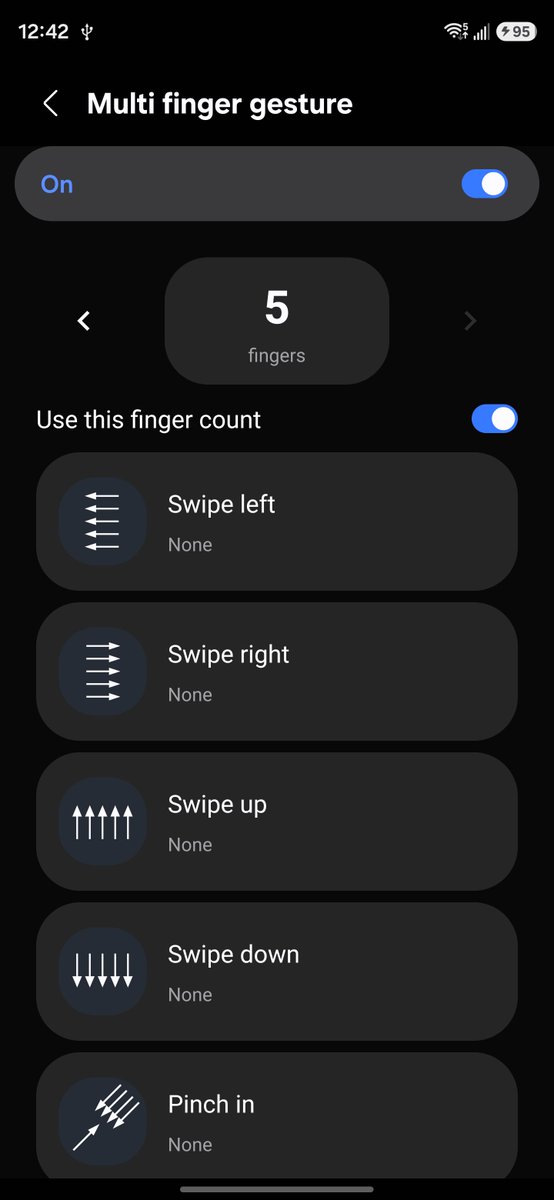 Home Up One UI 9 finger gestures GalaxyTechie 4