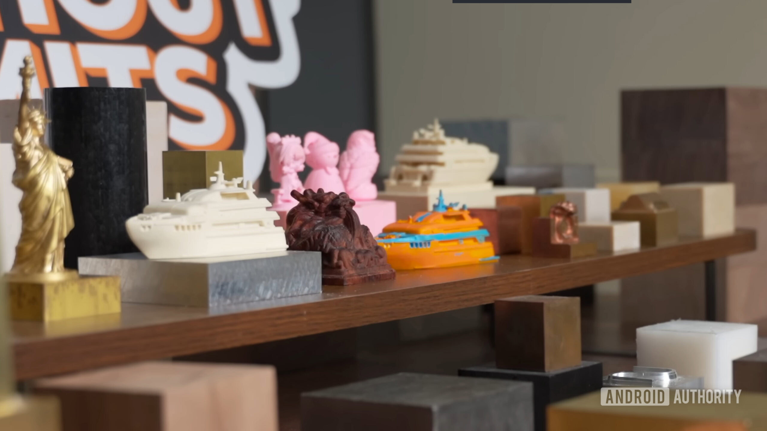 I milled an Android figurine out of a solid block with an AI-powered 5-axis CNC machine