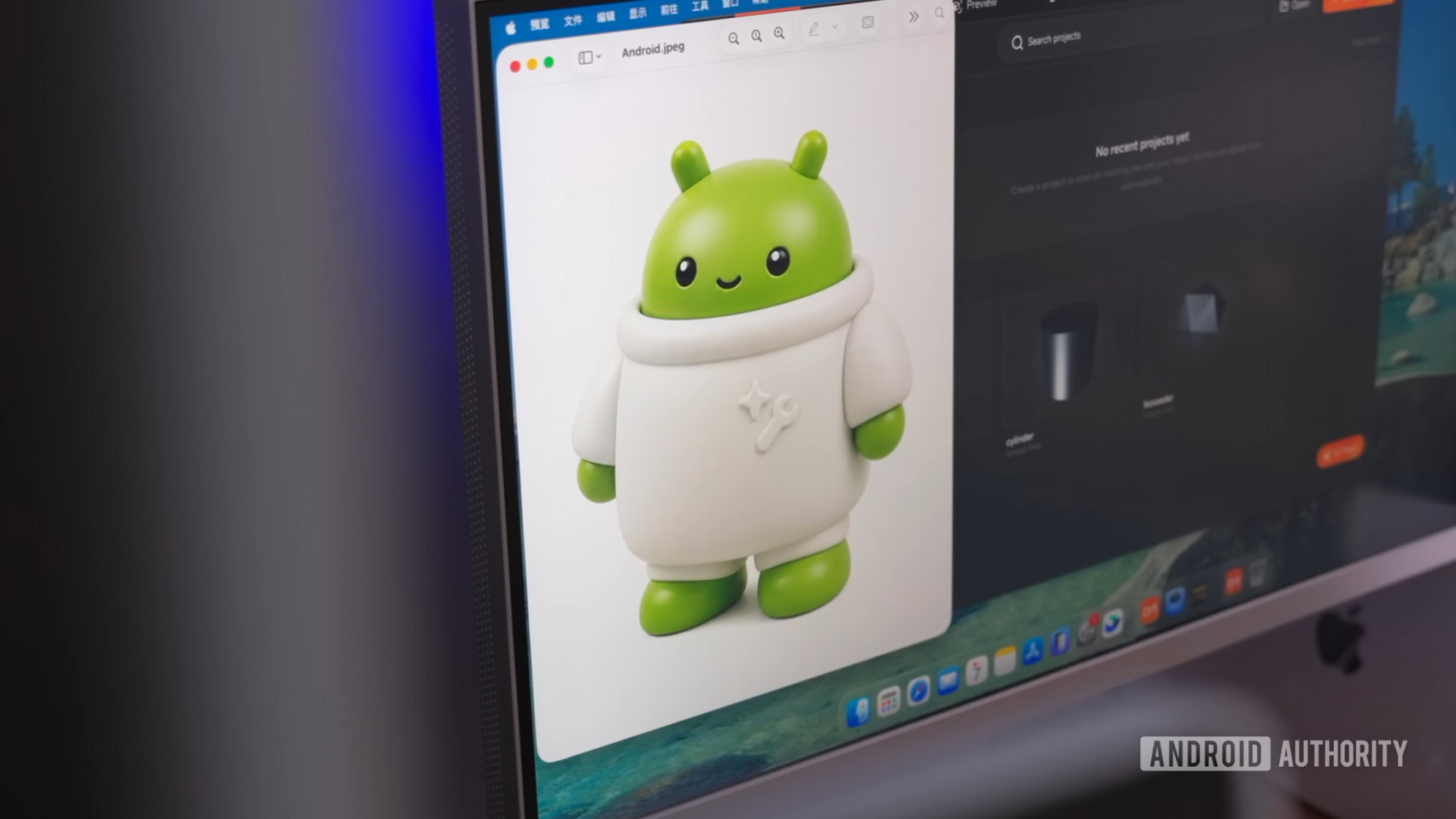 I milled an Android figurine out of a solid block with an AI-powered 5-axis CNC machine