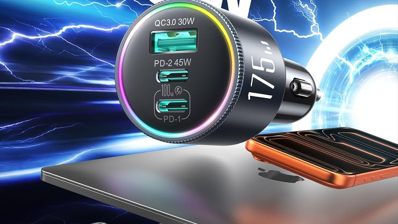 JOYROOM 175W Car Charger Press Image