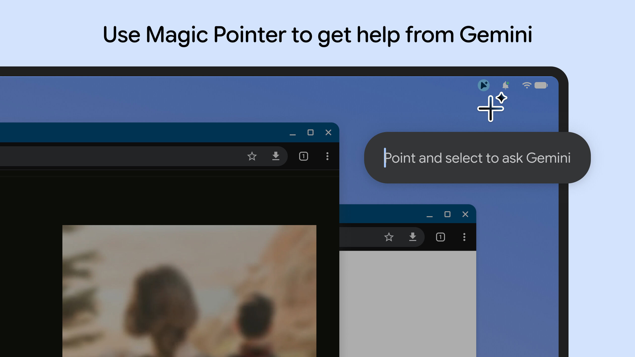 Magic Pointer on Googlebooks