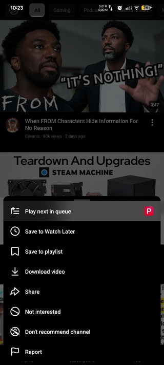 Morphe v1.33.0 YouTube Add video from anywhere to playing queue (2)