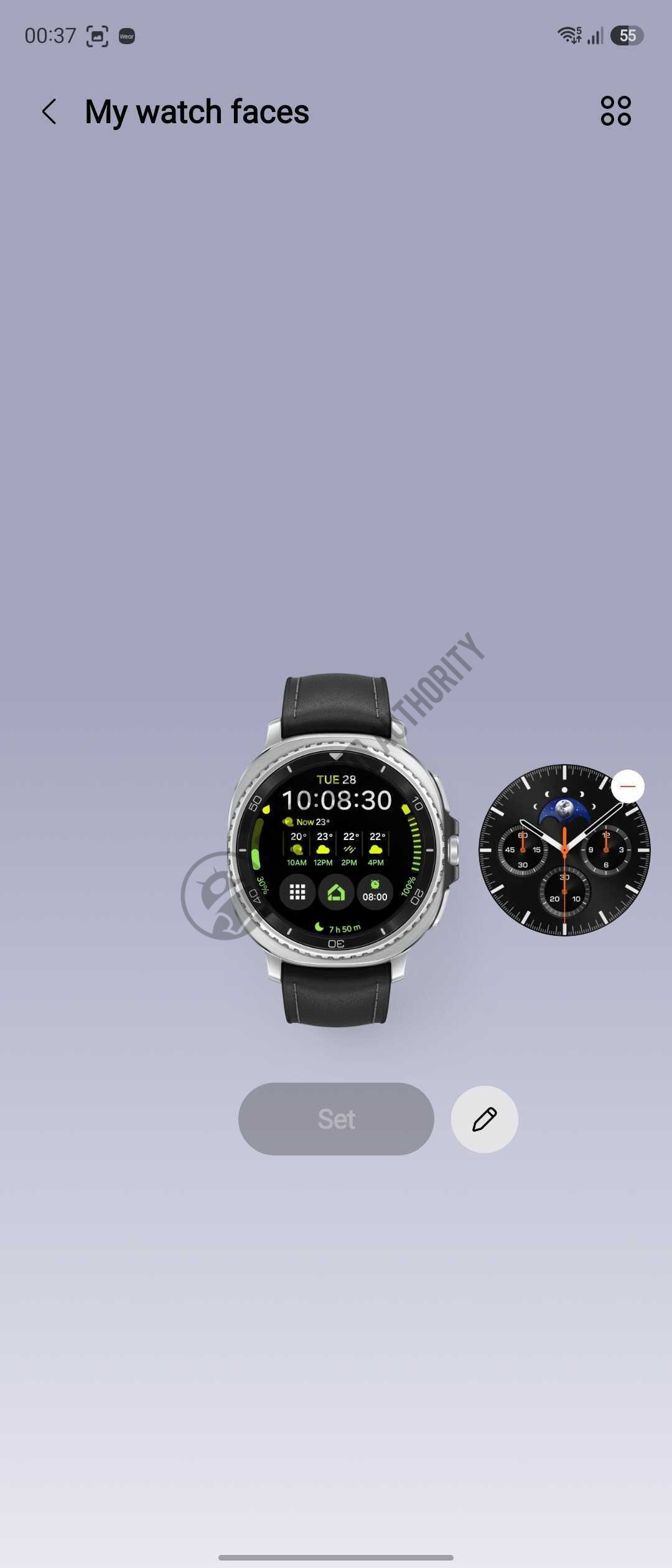 New Galaxy Wearable App 2