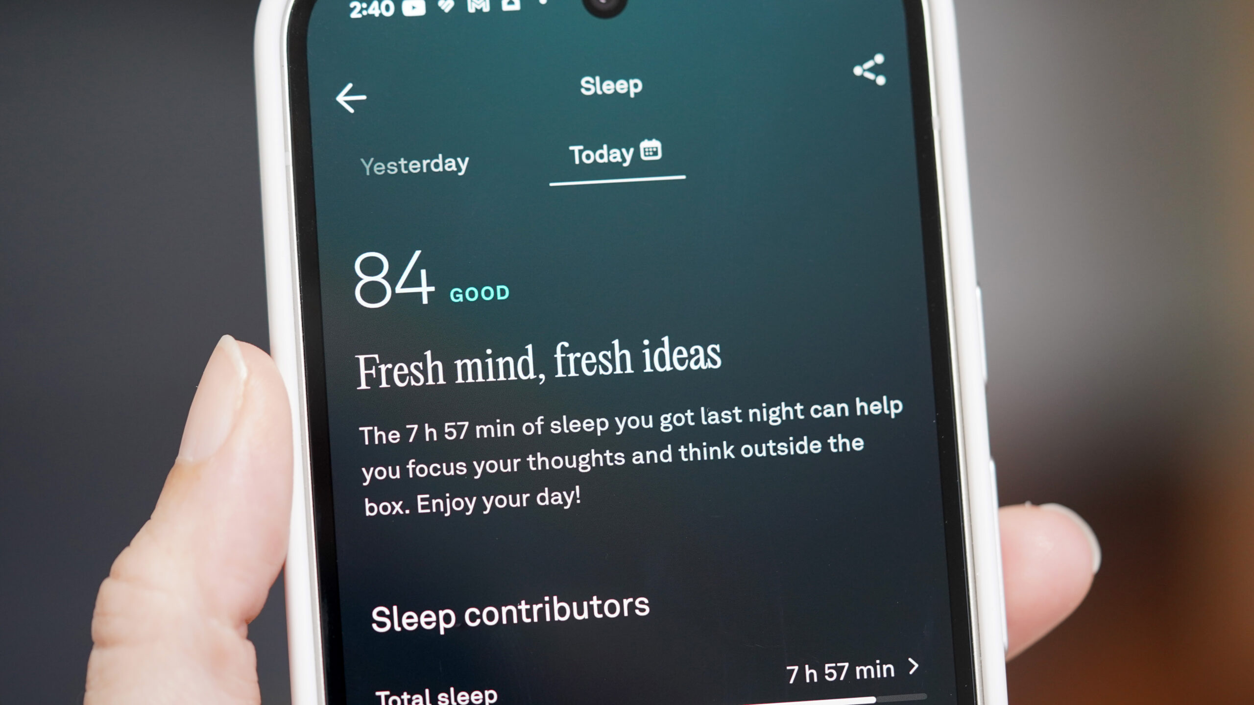 Oura Ring 5 Sleep