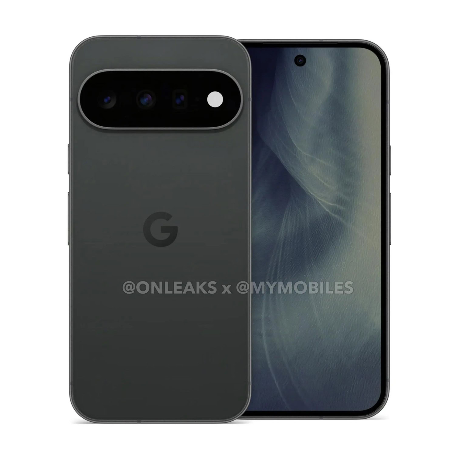 Pixel 11 Midnight Color Front and Back