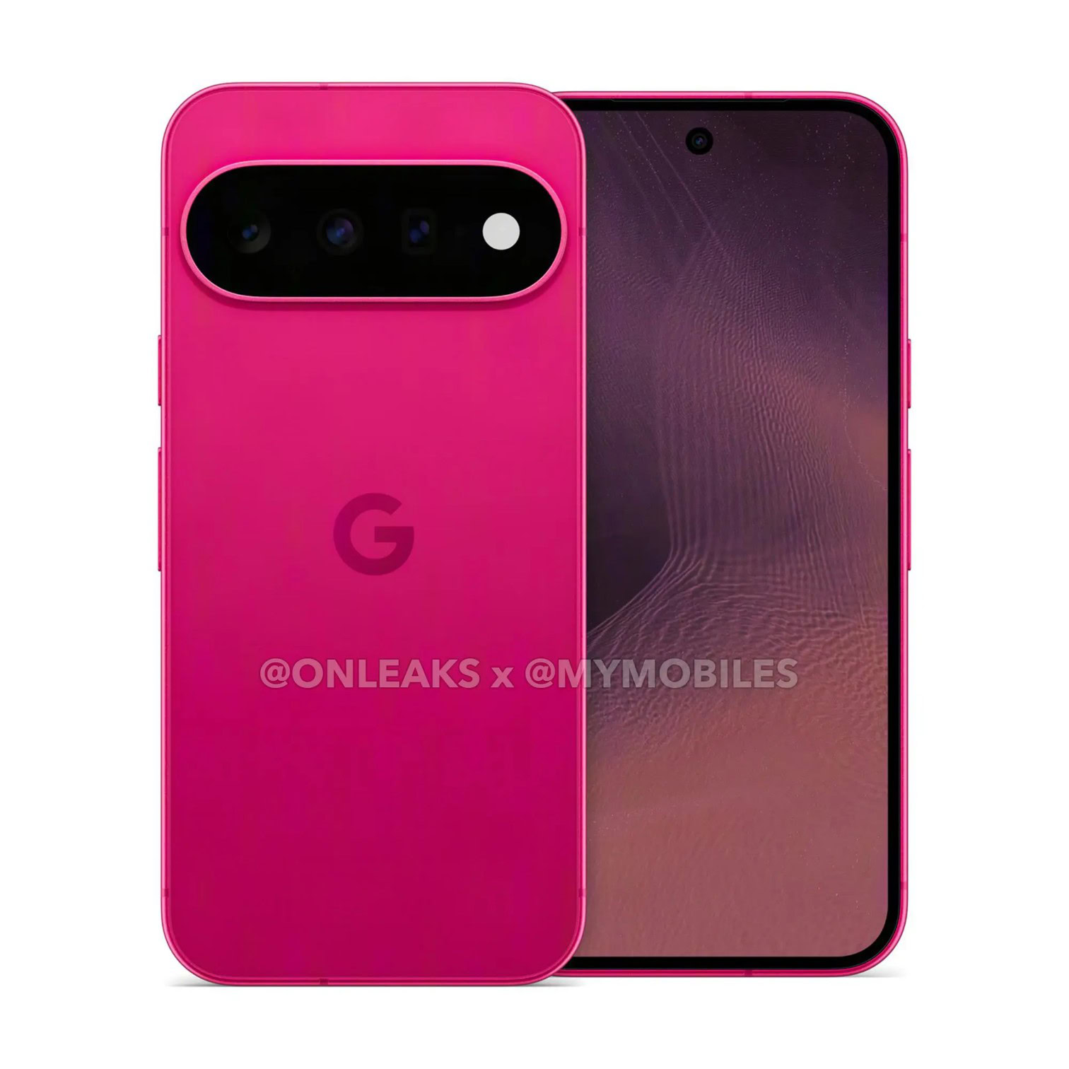 Pixel 11 Pink Color Front and Back