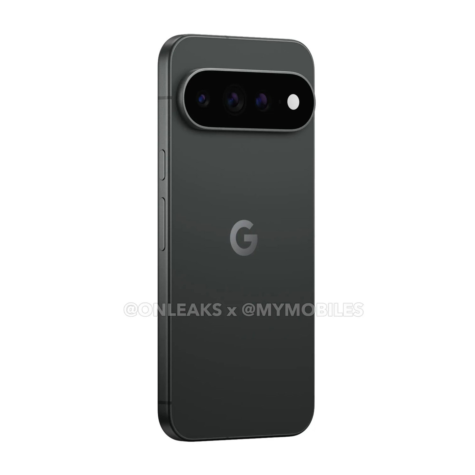 Pixel 11 Pro XL Midnight Color Angled View