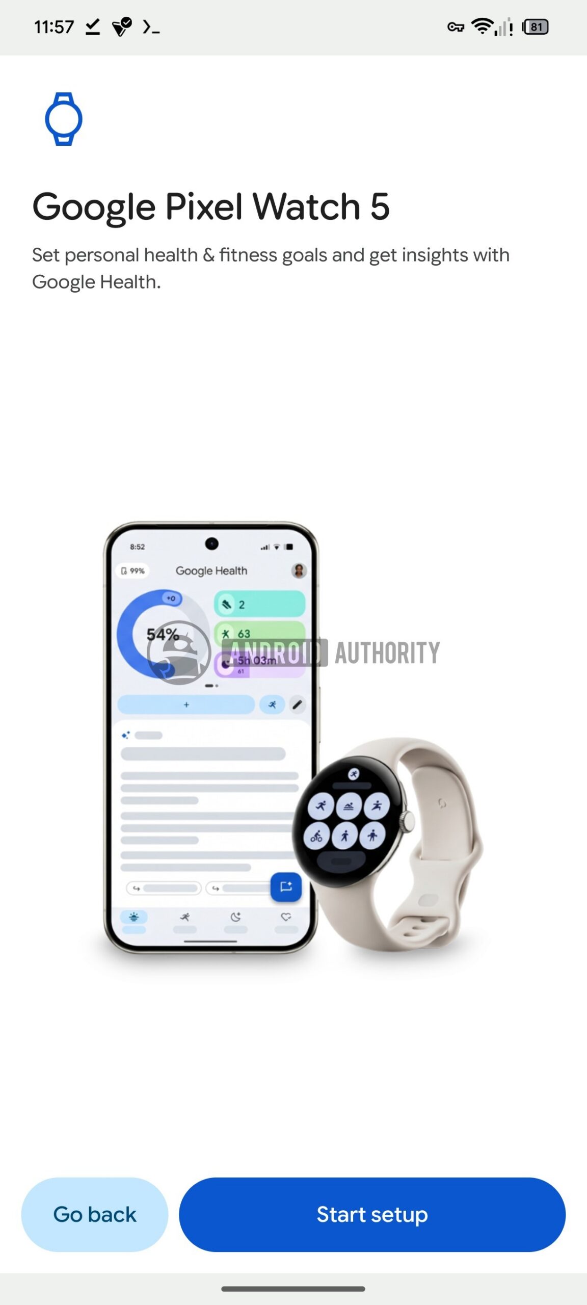 Pixel Watch 5 Google Health 2