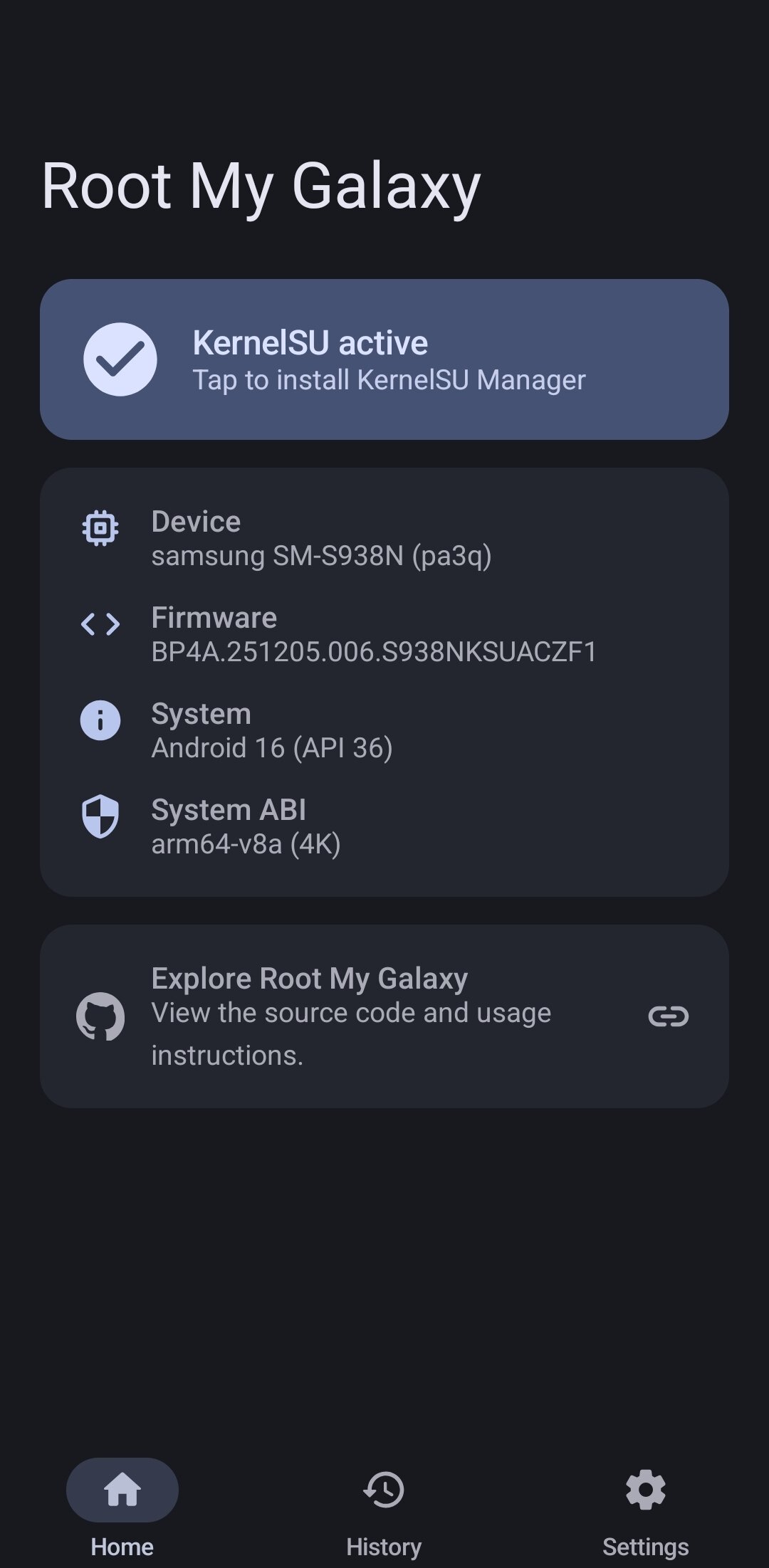 Root My Galaxy 1