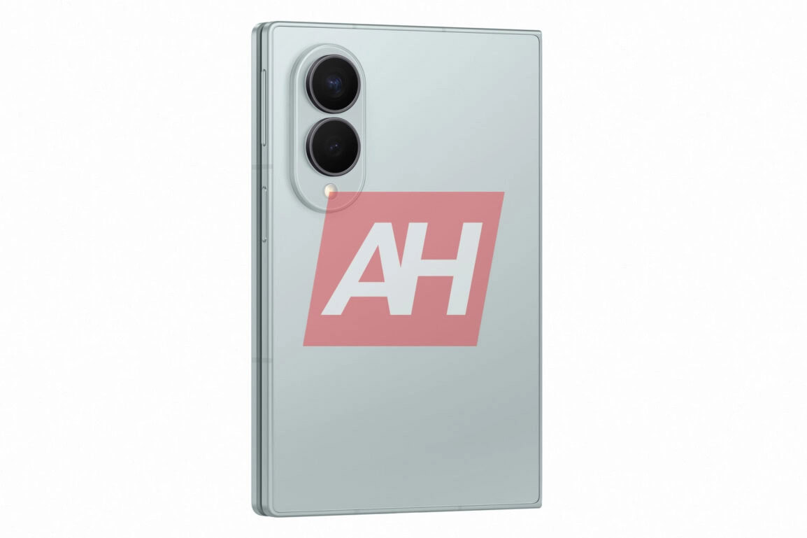 Samsung Galaxy Z Fold 8 Pistachio render 3