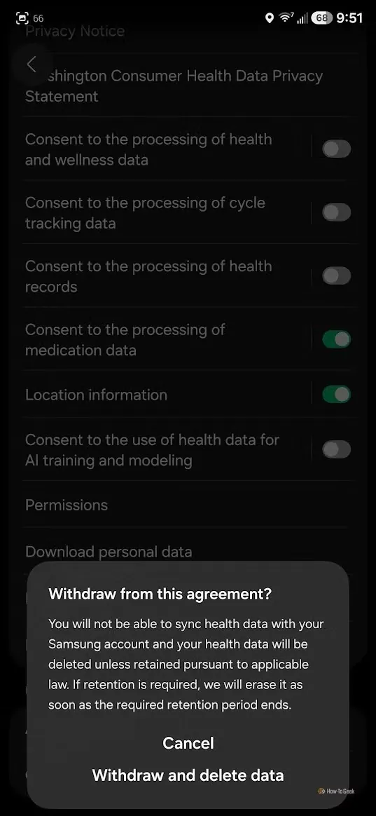 Samsung Health แอบเก็บข้อมูลสุขภาพไปเทรน AI แลกกับการใช้งาน 2 samsung-health-data-ai-train