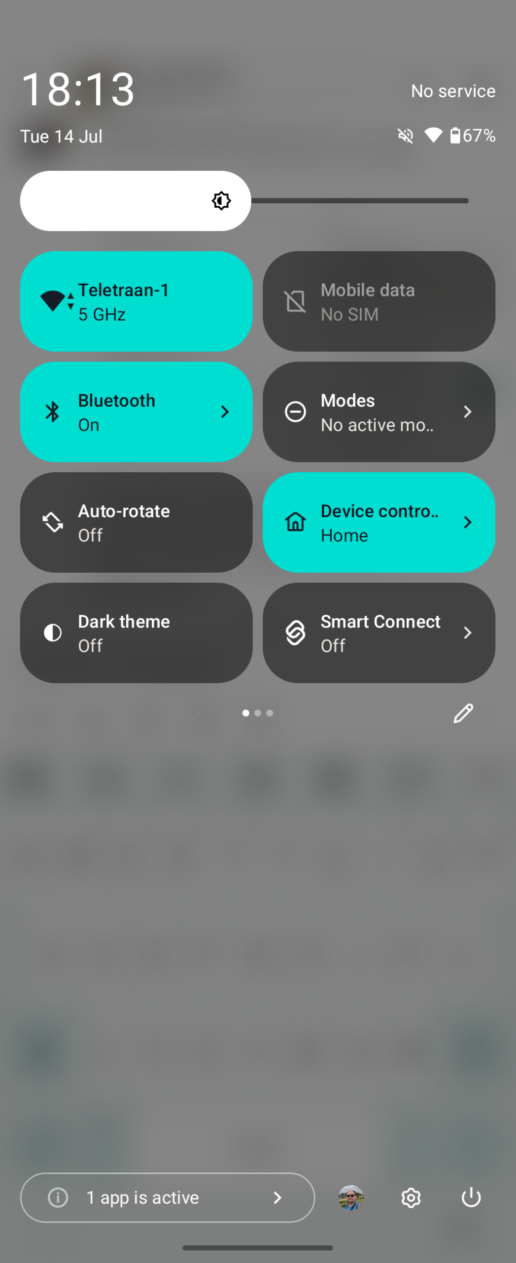 Razr 2023 quick settings with Android 16 Razr 2023 quick settings with Android 16