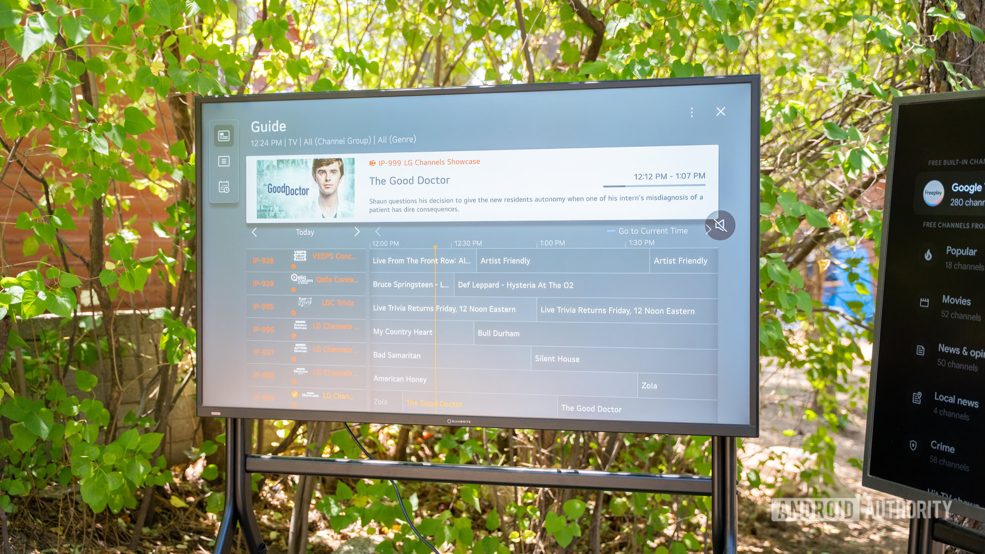 Sunbrite Solis 4K TV Guide Sunbrite Solis 4K TV Guide