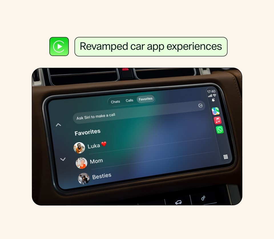 WhatsApp Android Auto revamp