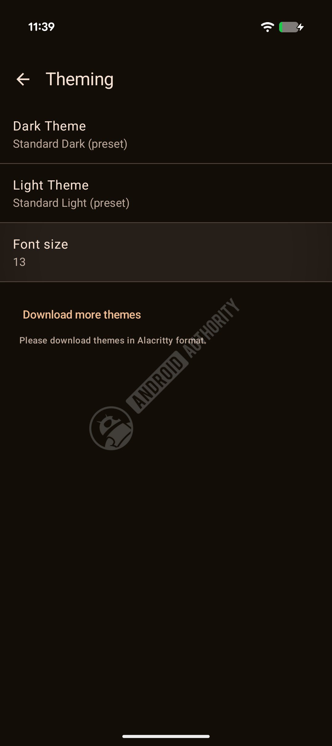 android linux terminal font 1 watermarked