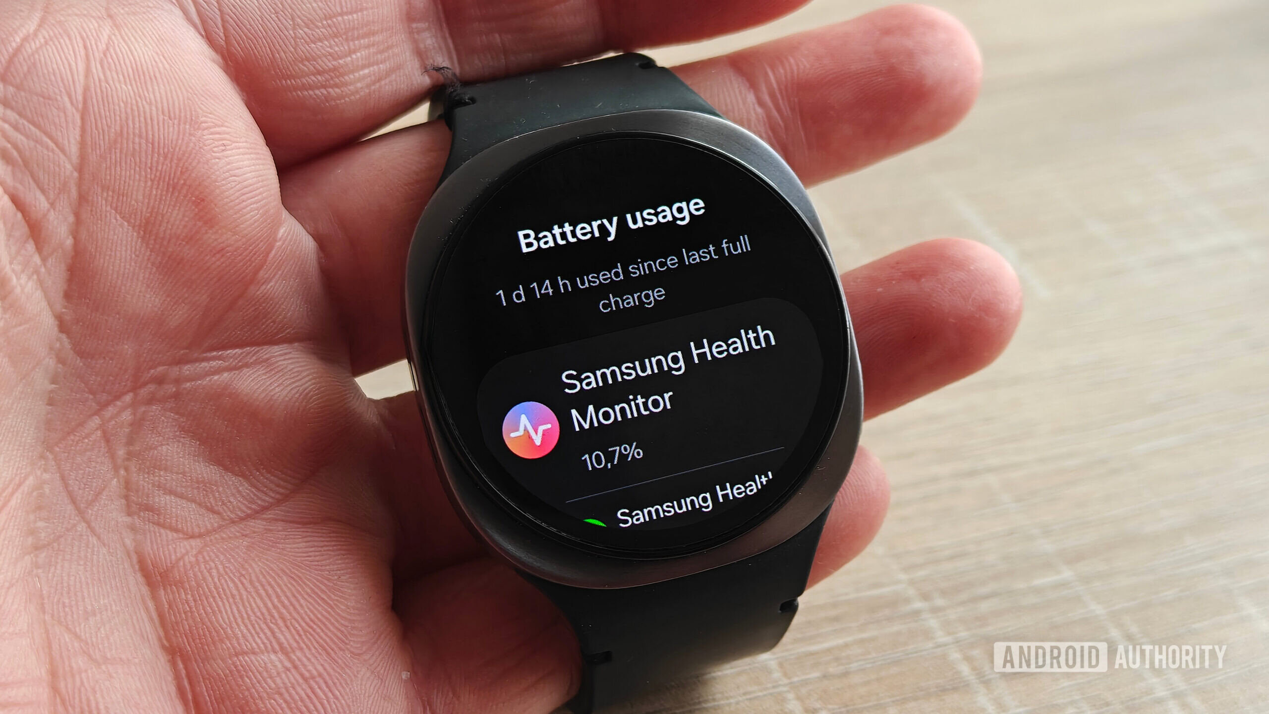 battery usage on a samsung galaxy watch 8 battery usage on a samsung galaxy watch 8
