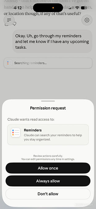 claude voice mode check reminders image