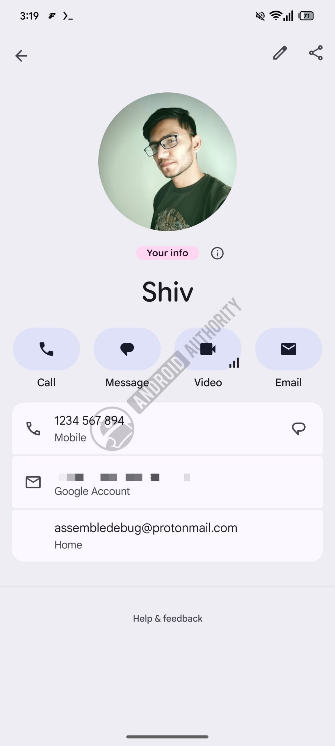 contacts your info tap share 4 watermarked