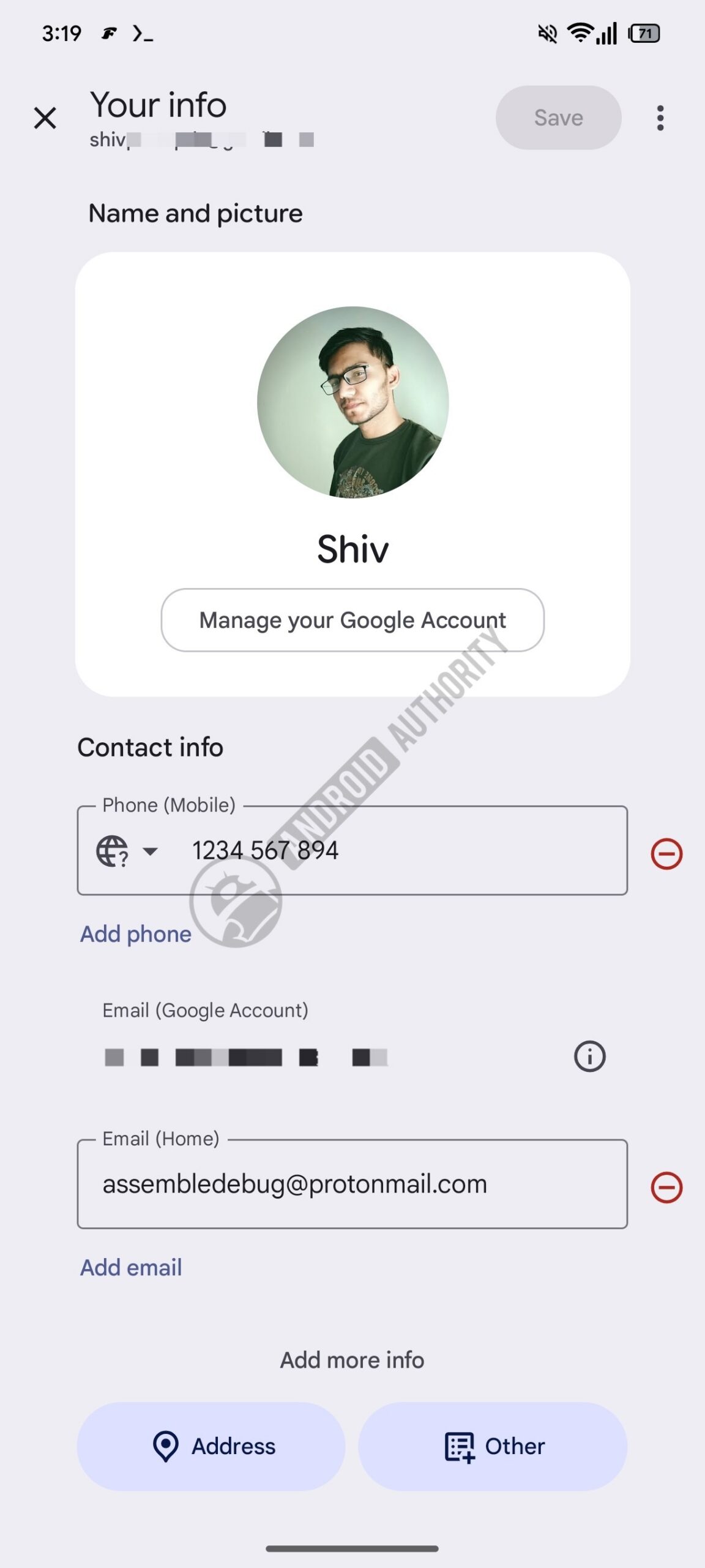 contacts your info tap share 5 watermarked