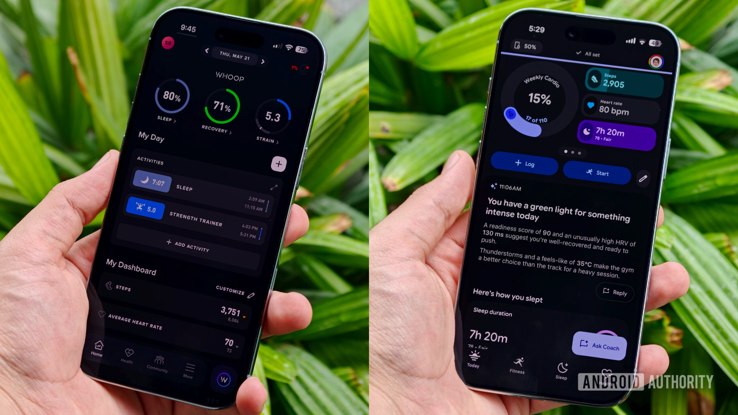 fitbit air vs whoop app 1