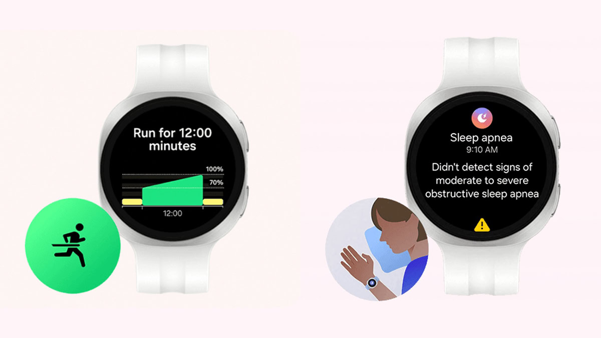 galaxy watch 9 leaked running coach and sleep apnea screens