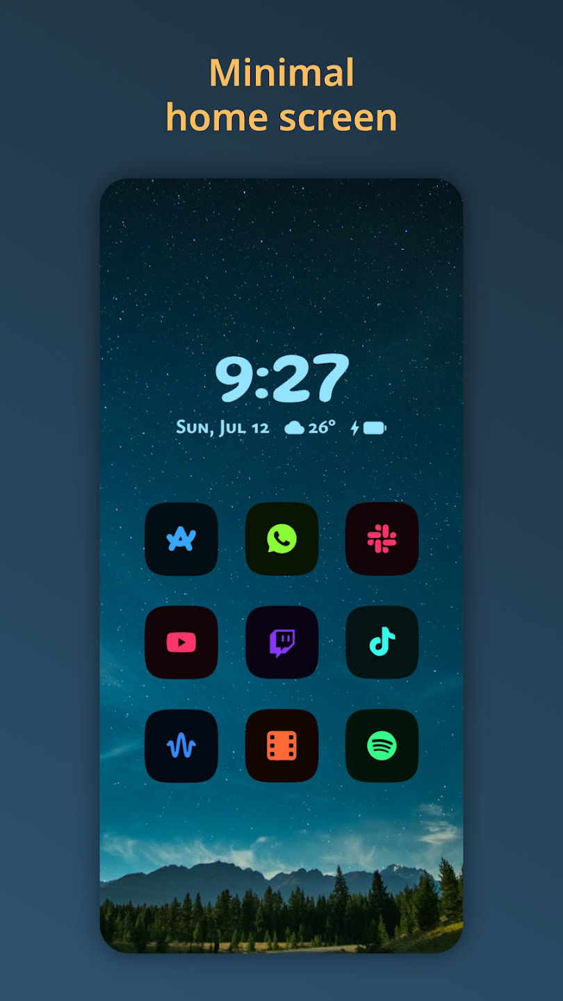 mango launcher screenshot 1