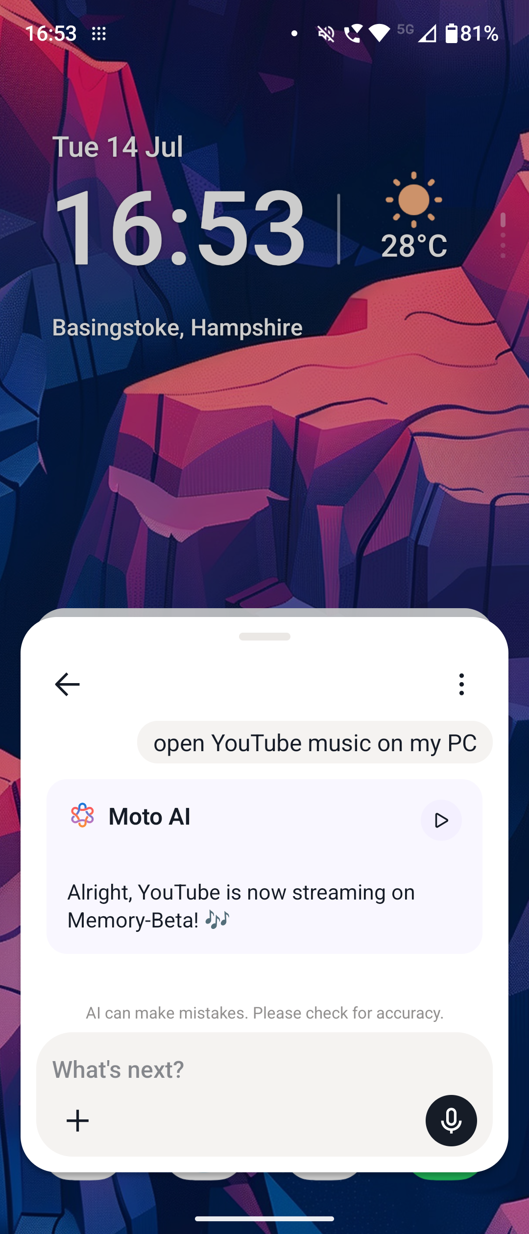 moto ai smart connect 2