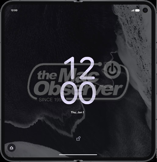 pixel 11 pro fold lock screen clock
