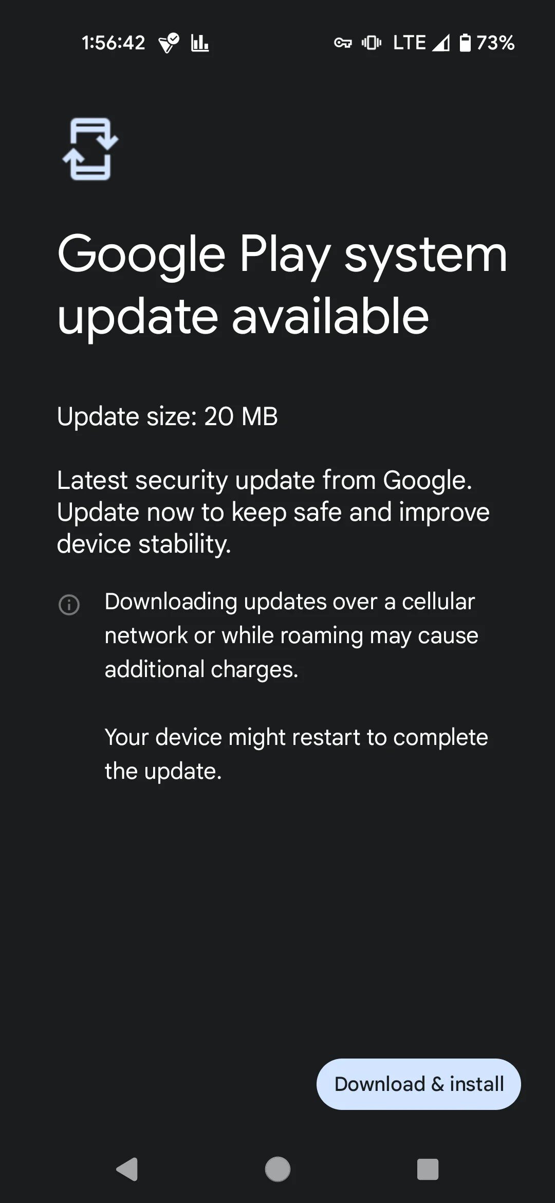 pixel 4a fix update 1