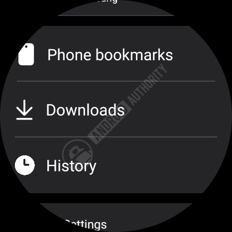 samsung browser downloads section watermarked