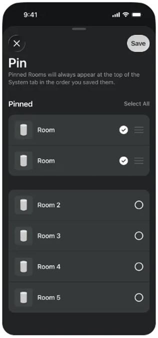 sonos app update pin speakers image new