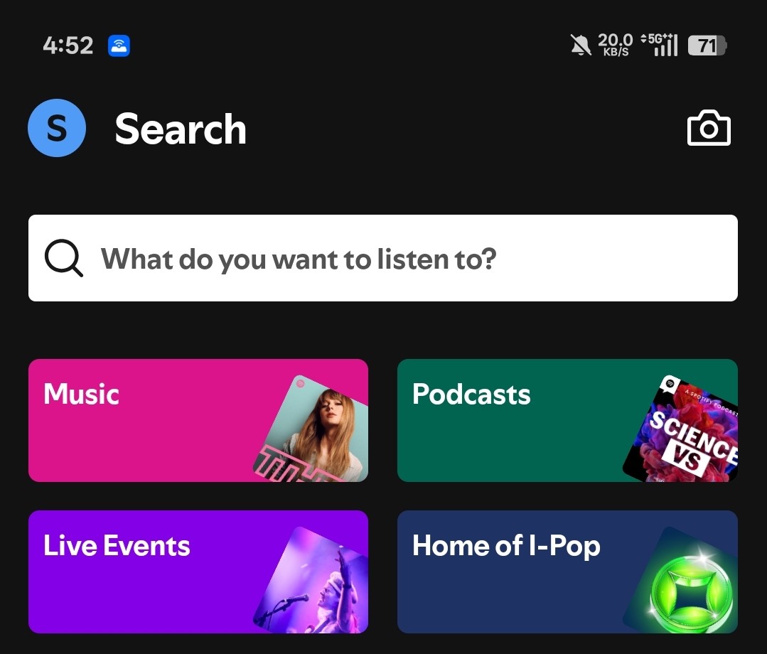 spotify camera crop