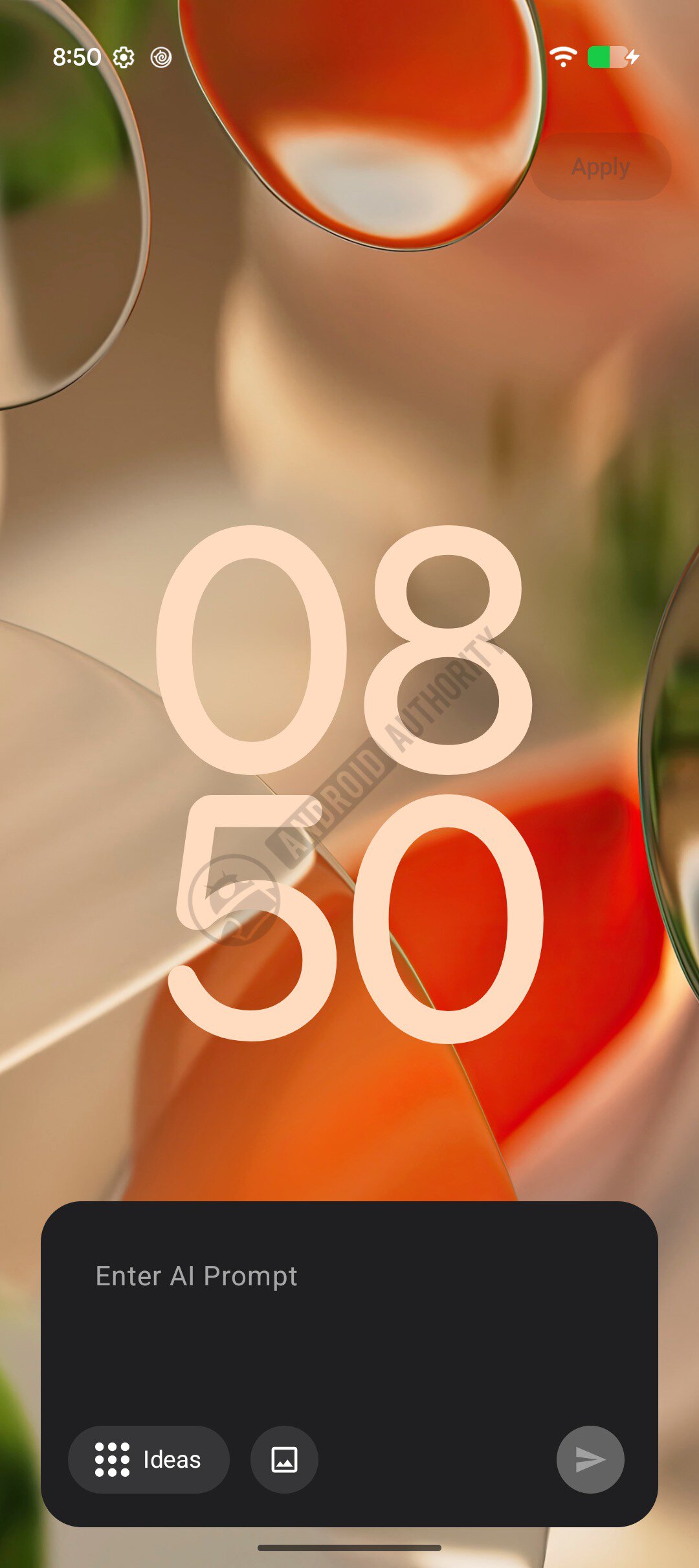 Android Canary 2608 AI generated clock feature image 2 watermarked